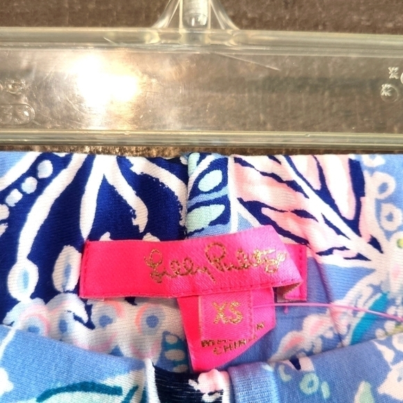 New Lilly Pulitzer Georgia May Palazzo Pants Blue Peri XS - Picture 4 of 7